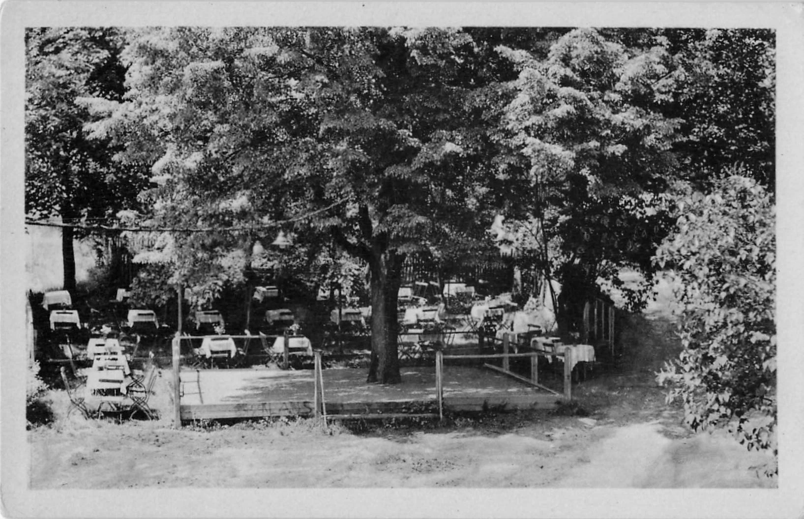 Historische Postkarte der Buschmühle